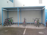 Arba - Clad Bicycle Shelter