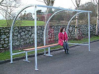 Arba - Curved Waiting Shelter